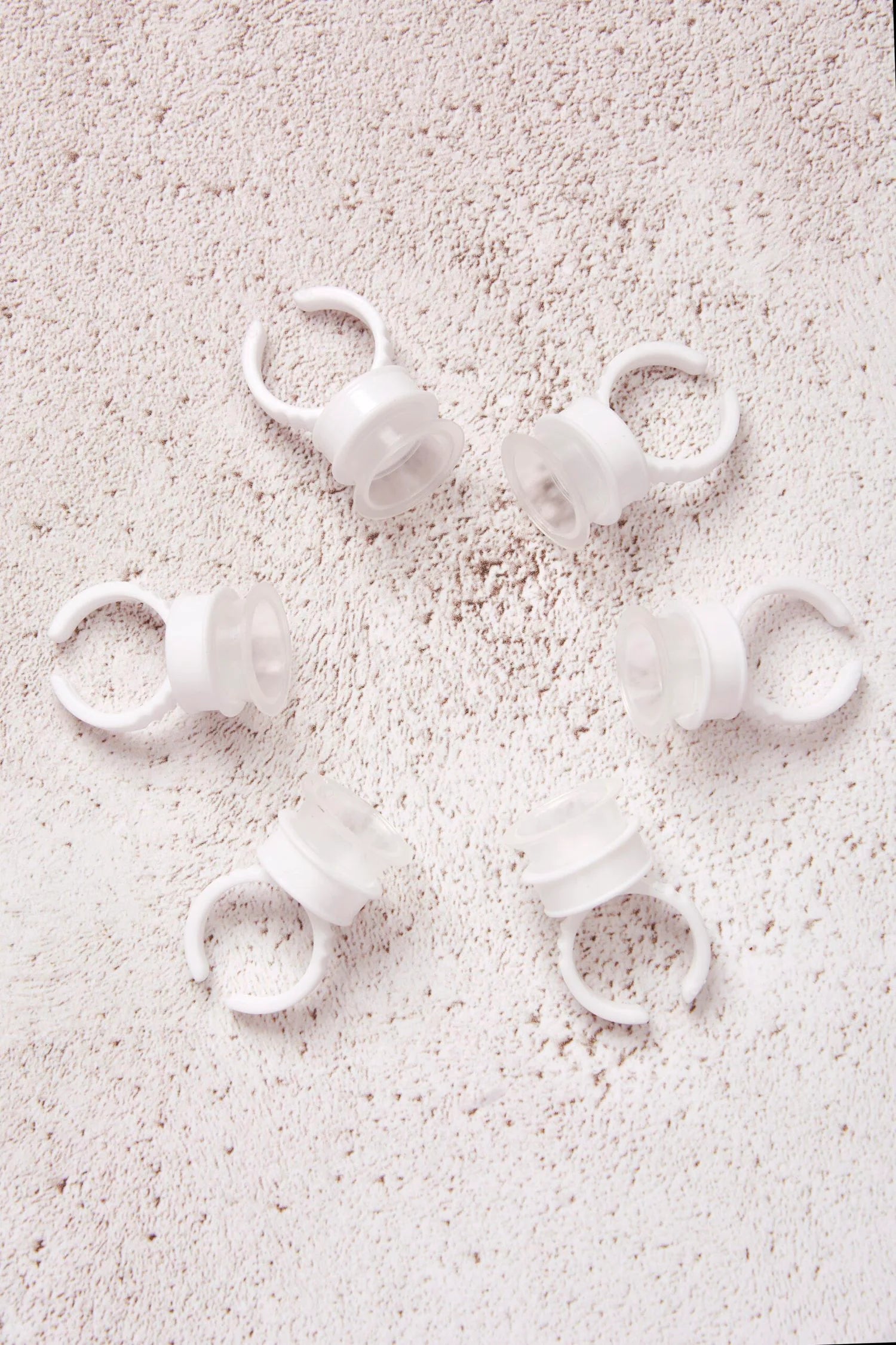 Disposable Pigment Ring Pots – 1.5cm, 50/100 Pack